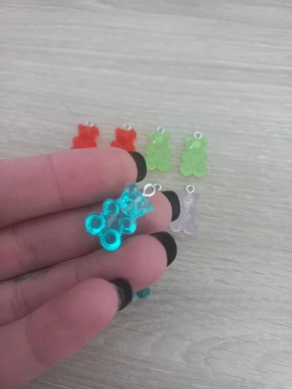 Set of Resin Bear Pendants – photo 2